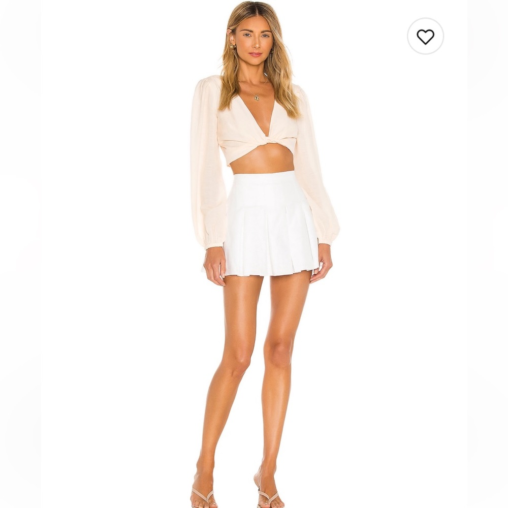 X Revolve Linen Dixon Skort